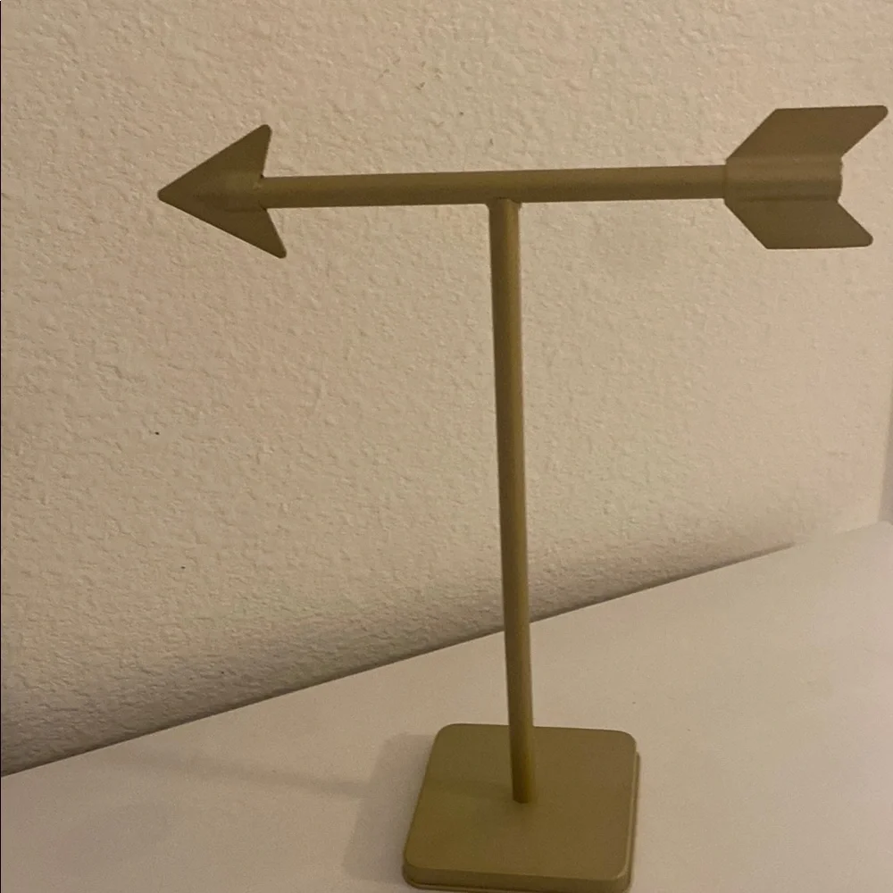 Gold Arrow Jewelry Holder Necklace Holder Room Decor for Girls and Women